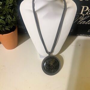 Premier Designs Removable Black Pendant Necklace